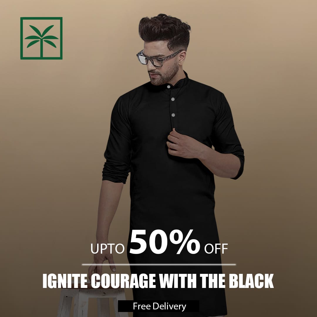 Wear Modern Cotton Kurta and get upto 50% off